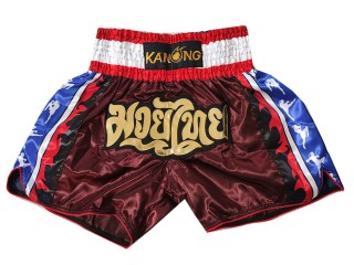 Pantalon de kickboxing Kanong : KNS-149 - Granate
