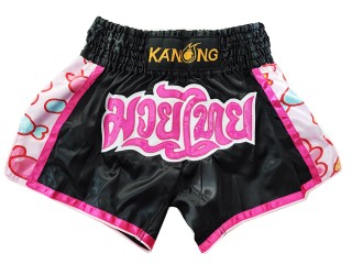 Pantalon de kickboxing Kanong : KNS-501 - Negro