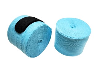 Vendas elásticas de boxeo Kanong : Azul celeste