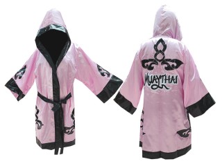 Bata de boxeo personalizada : KNFIR-143-Rosa