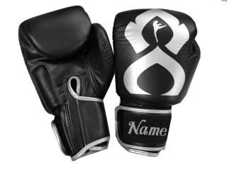 Guantes de boxeo de piel auténtico personalizados : KNGCUST-R-422