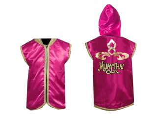 Chaqueta de ring de boxeo personalizada : Rose Diseño tailandés