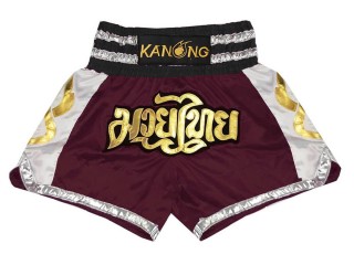 Shorts de kickboxing Kanong : KNS-141-Granate