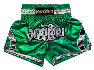 Shorts de kickboxing Kanong : KNS-144-Verde