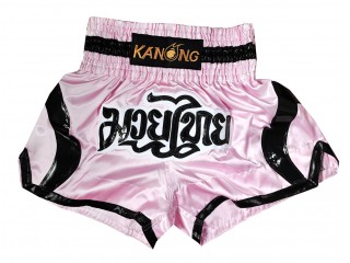 Shorts de kickboxing Kanong : KNS-144-Rosa