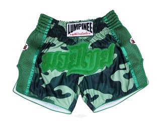 Shorts de kickboxing Lumpinee : LUM-052-Verde-camuflaje