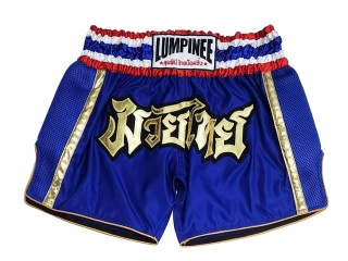 Shorts de kickboxing Lumpinee : LUMRTO-006-Azul