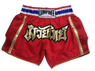 Shorts de kickboxing Lumpinee : LUMRTO-006-Rojo