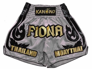 Pantalones Thai Personalizados : KNSCUST-1246-Gris