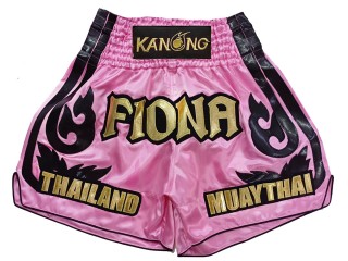 Pantalones Thai Personalizados : KNSCUST-1246-Rosa