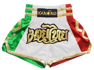 Pantalones cortos tailandeses personalizados : KNSCUST-1261-Italia
