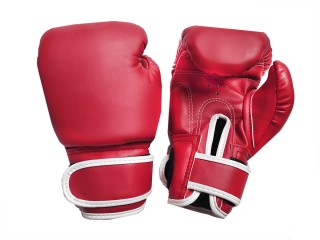 Guantes de boxeo para niños Kanong para entrenamiento : Rojo Clásico