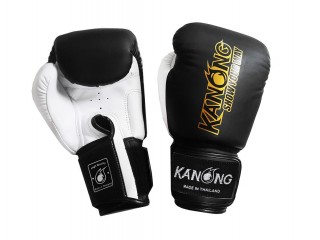 Guantes de boxeo Kanong : Negro y Blanco