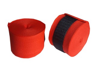 Vendas elásticas de boxeo Kanong : Rojo