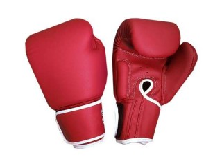 Guantes de boxeo de entrenamiento Kanong : Classic Rojo