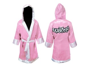 Bata de boxeo personalizada Kanong : Rosa