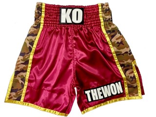 Pantalones de boxeo personalizados : KNBXCUST-2066