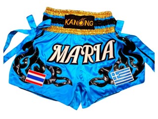 Pantalones de Muay Thai Personalizados : KNSCUST-1324
