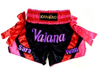 Pantalones de Muay Thai Personalizados : KNSCUST-13 25