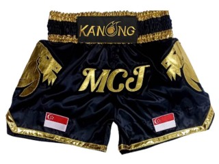 Pantalones de Muay Thai Personalizados : KNSCUST-1329