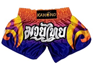 Pantalones de Boxeo Retro Kanong : KNSRTO-507