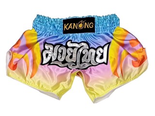 Pantalones de Boxeo Retro Kanong : KNSRTO-508