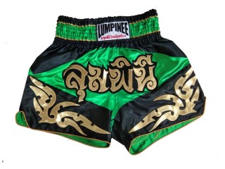Pantalones de entrenamiento de kickboxing Lumpinee: LUM-049-Verde