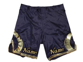 Pantalones de MMA personalizados con nombre : Azul marino