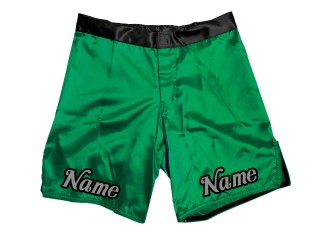 Shorts de MMA personalizados con nombre : Verde