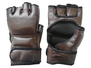 Guantes de MMA personalizados: Marrón
