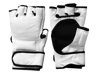 Guantes de MMA personalizados: Blanco