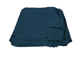 Funda de lona para ring de boxeo personalizada 4x4 m -  Azul marino