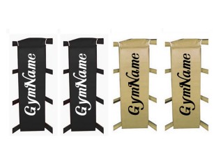 Cojines de esquina personalizados para ring de boxeo (juego de 4) : Negro/Oro