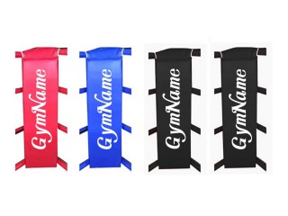 Cojines de esquina para ring de boxeo personalizados (juego de 4) : Rojo/Azul/Negro