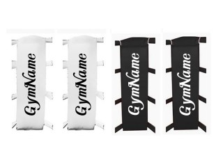Cojines de esquina personalizados para ring de boxeo (juego de 4) : Blanco/Negro