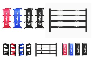 Juego de fundas personalizadas para ring de boxeo : Rojo/Azul/Negro