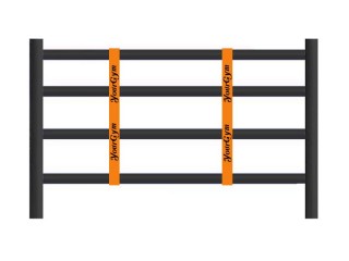 Kit separadores para cuerdas de ring : Naranja