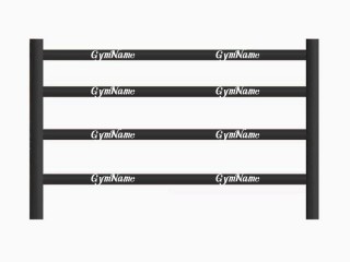 Custom 16 pcs x 3m Accesorios para ring de boxeo, Fundas para cuerdas de boxeo (Ring 4x4 m) : Negro