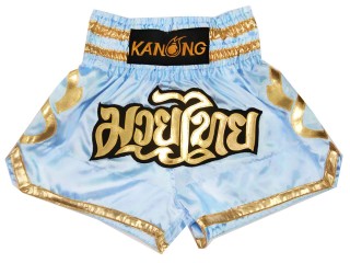 Pantalones de kickboxing Kanong : KNS-121-azul claro