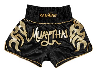 Pantalones cortos Kanong Kickboxing : KNS-134-Negro