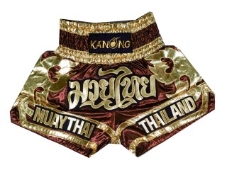 Pantalones cortos Kanong Kickboxing : KNS-136-Granate