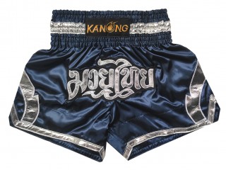 Pantalones de kickboxing Kanong : KNS-144-Azul marino