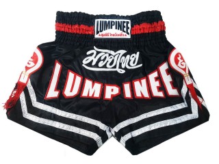 Pantalones cortos de kickboxing Lumpinee : LUM-036-Negro