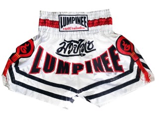 Pantalones kickboxing Lumpinee : LUM-036-Blanco