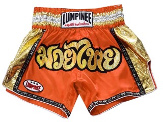 Pantalones kickboxing Lumpinee : LUM-045-Naranja