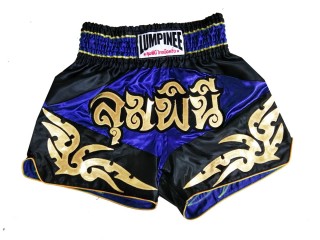 Pantalones de entrenamiento de kickboxing Lumpinee: LUM-049-Azul