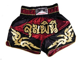 Pantalones de entrenamiento de kickboxing Lumpinee: LUM-049-Rojo