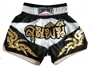 Pantalones de entrenamiento Lumpinee : LUM-049-Blanco