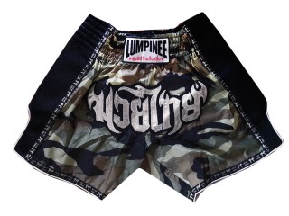 Pantalones Retro Kickboxing de Lumpinee : LUMRTO-003-Camuflaje