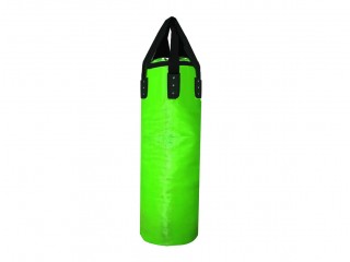 Saco de boxeo personalizado : Verde lima 120 cm. (sin relleno)